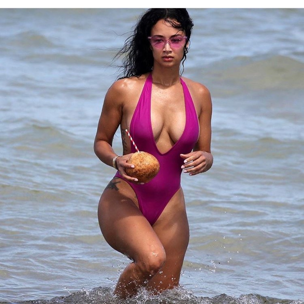 Mint Swim bathing suit in Orange. Great discount!